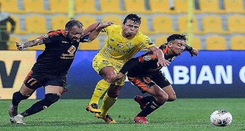 الرمادي يقود عجمان للتعادل مع الوصل في الدوري الإماراتي